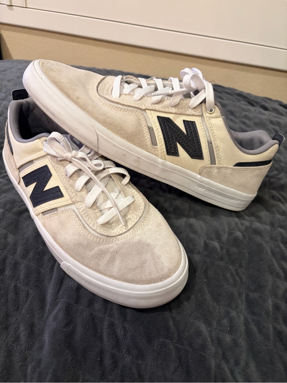 New Balance Jamie Foy 306 Men's Cream Suede Sneakers